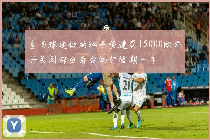 皇马球迷做纳粹手势遭罚15000欧元并关闭部分看台执行缓期一年