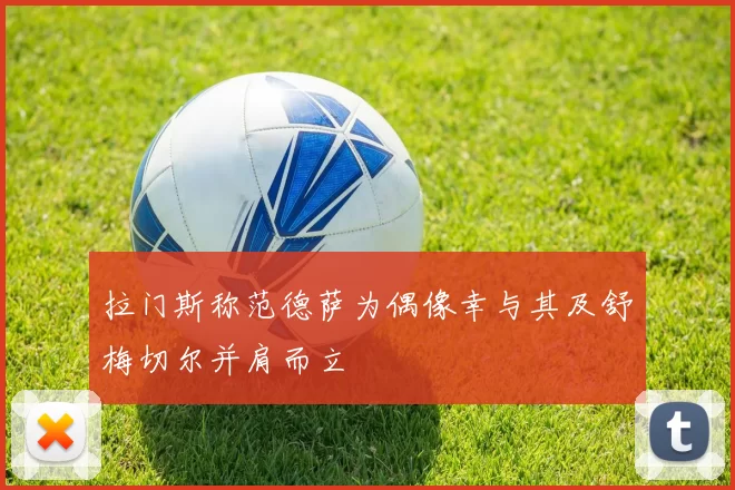 拉门斯称范德萨为偶像幸与其及舒梅切尔并肩而立